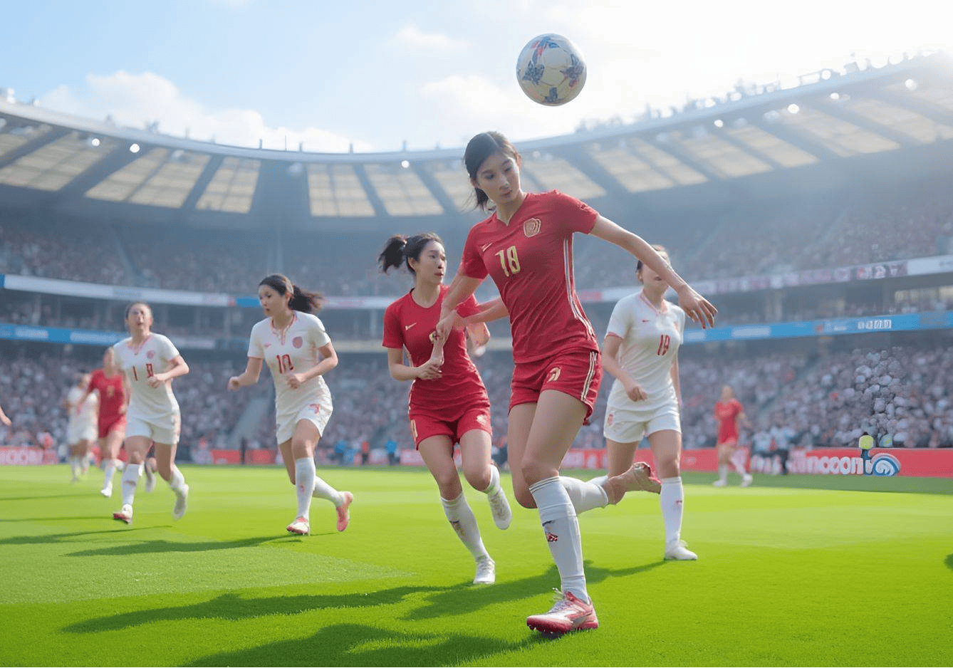 世界女足盛典，球员实力巅峰对决